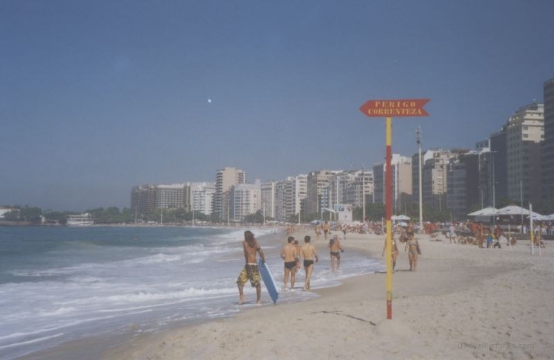 Copacabana beach rio janeiro